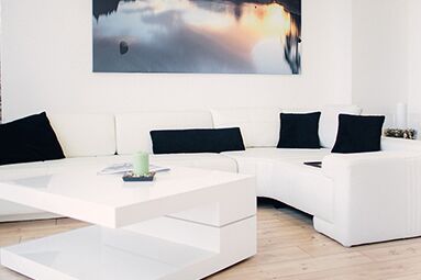 Sitzecke im Bestattungshaus Kosfeld in Bochum